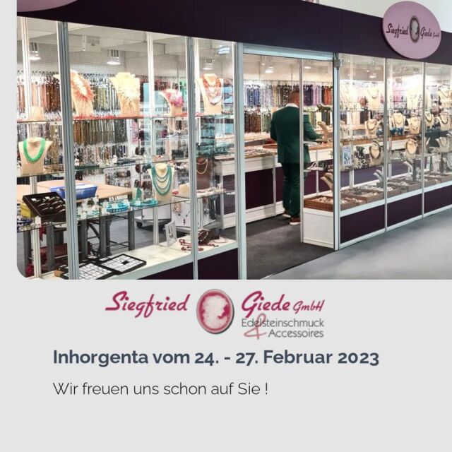 Inhorgenta 24. - 27. Februar 2023
Wir freuen uns auf Sie!
Halle C1 Stand 149