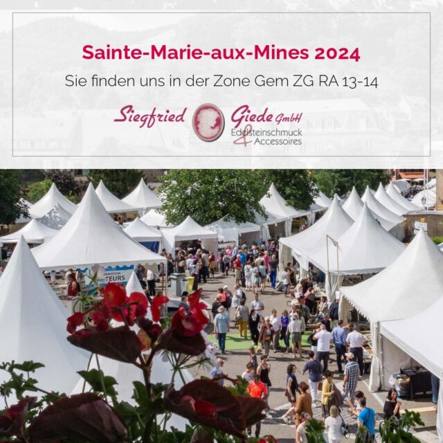 Sainte-Marie-aux-Mines 2024 - Hinweis für Ihre Planung