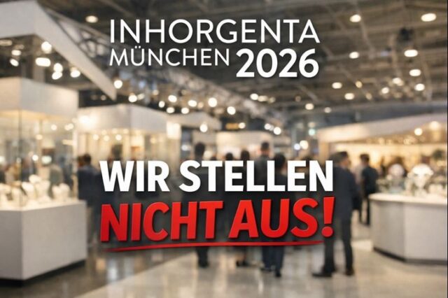 Die Siegfried Giede GmbH wird im Jahr 2026 nicht auf der Inhorgenta in München ausstellen